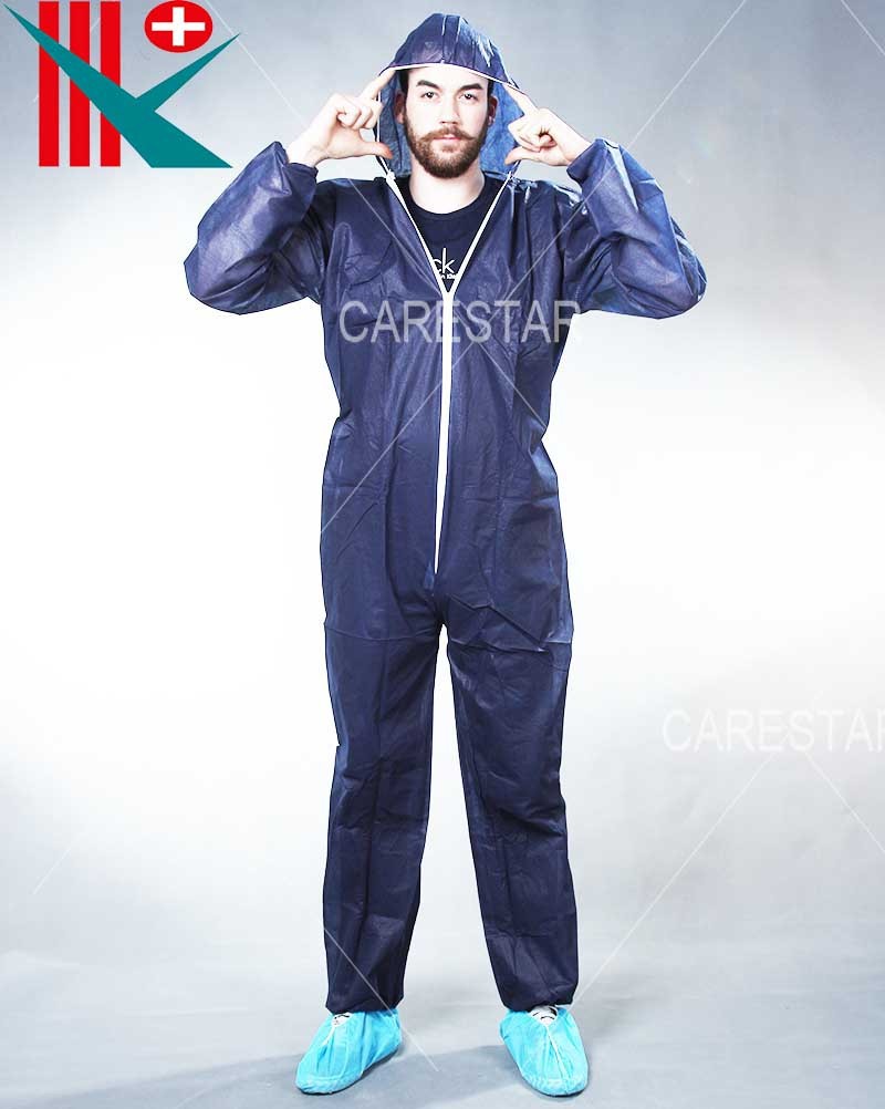 Dark Blue PP Coverall (1) Dark Blue PP Coverall (1)